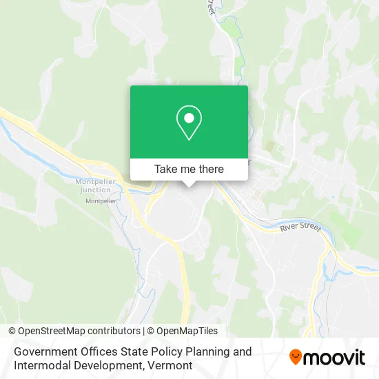 Government Offices State Policy Planning and Intermodal Development map