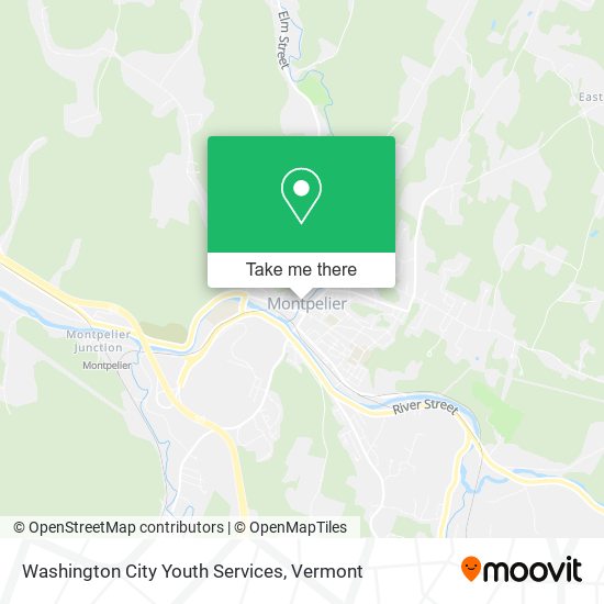 Mapa de Washington City Youth Services