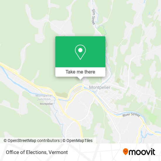 Office of Elections map