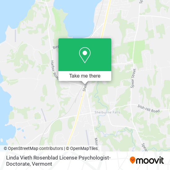 Linda Vieth Rosenblad License Psychologist-Doctorate map