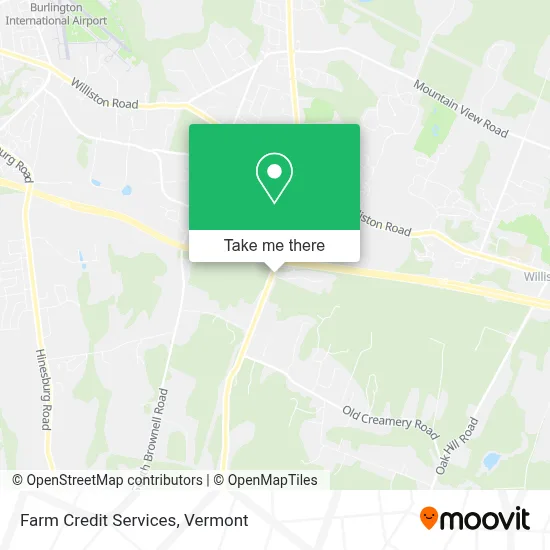Farm Credit Services map