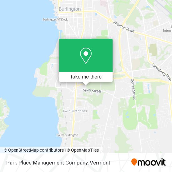 Park Place Management Company map