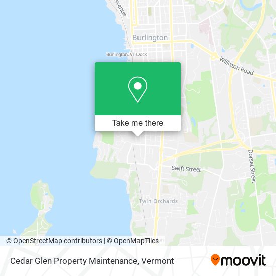 Mapa de Cedar Glen Property Maintenance