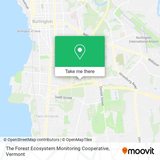 The Forest Ecosystem Monitoring Cooperative map