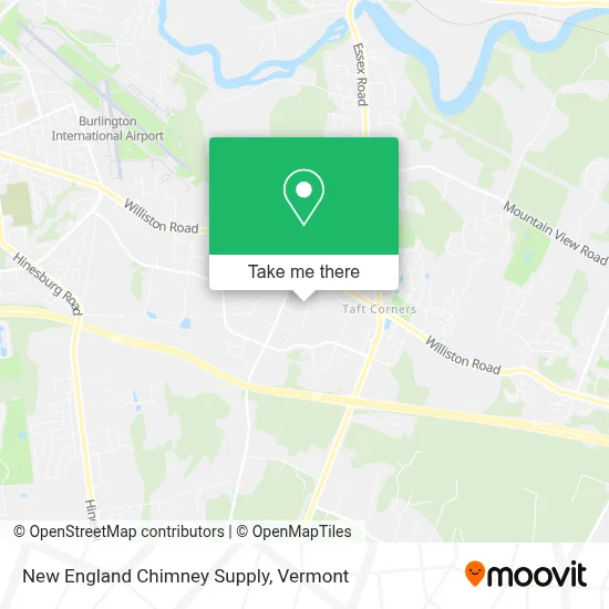 New England Chimney Supply map