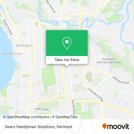 Sears Handyman Solutions map