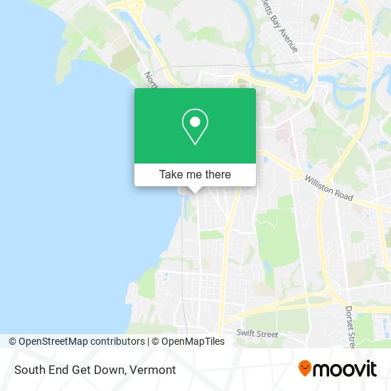 Mapa de South End Get Down