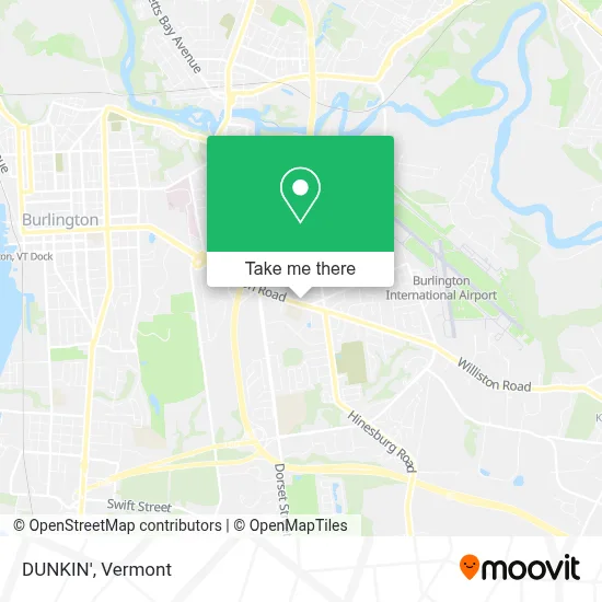 DUNKIN' map