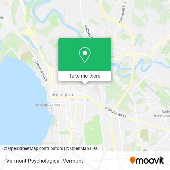 Vermont Psychological map