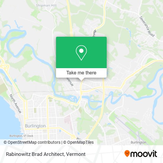 Rabinowitz Brad Architect map