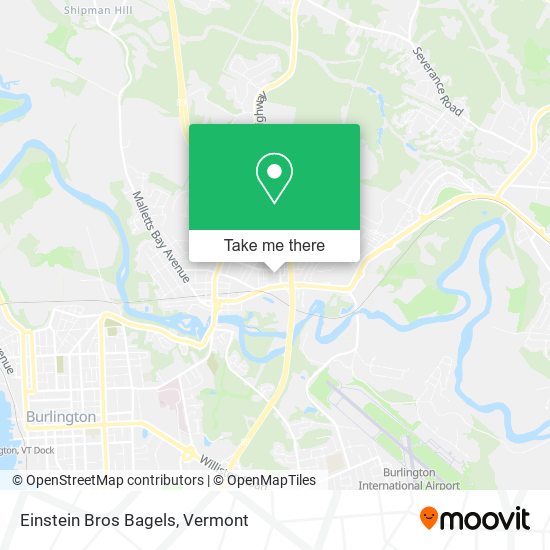 Mapa de Einstein Bros Bagels