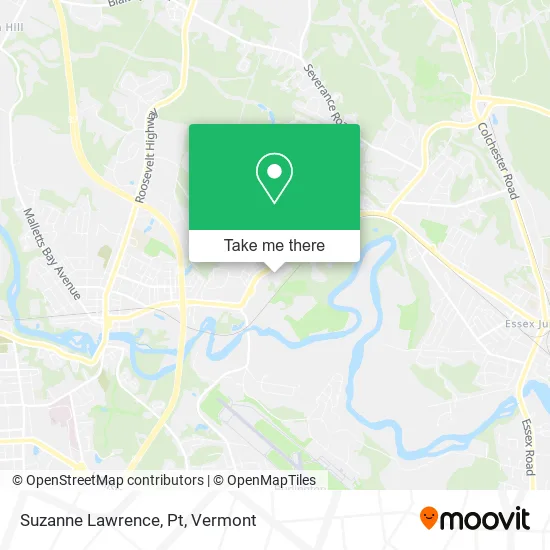 Suzanne Lawrence, Pt map