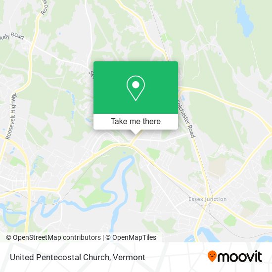 United Pentecostal Church map