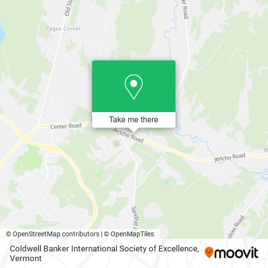 Mapa de Coldwell Banker International Society of Excellence