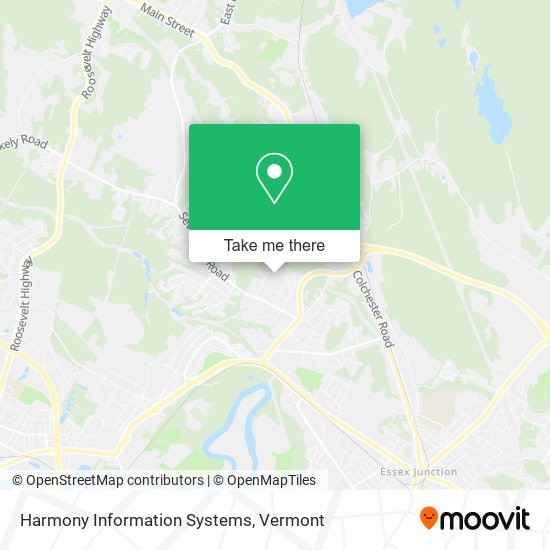 Harmony Information Systems map