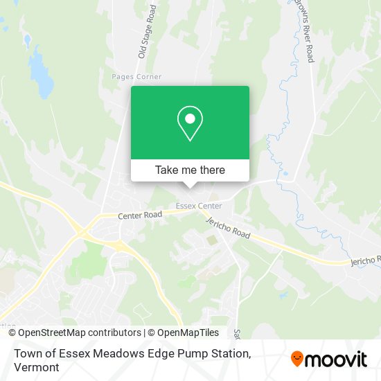 Mapa de Town of Essex Meadows Edge Pump Station