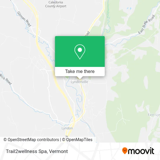 Trail2wellness Spa map