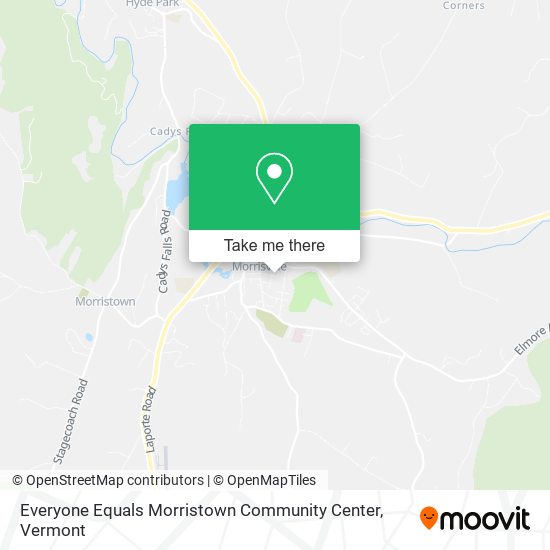 Everyone Equals Morristown Community Center map