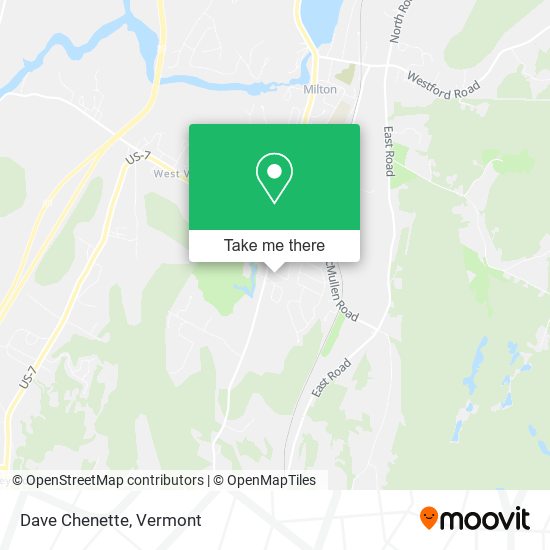 Dave Chenette map