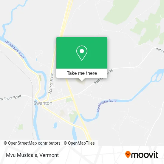 Mvu Musicals map