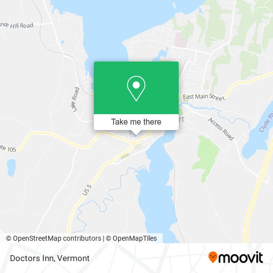 Doctors Inn map