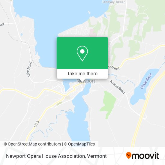Newport Opera House Association map