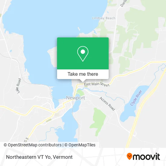 Northeastern VT Yo map