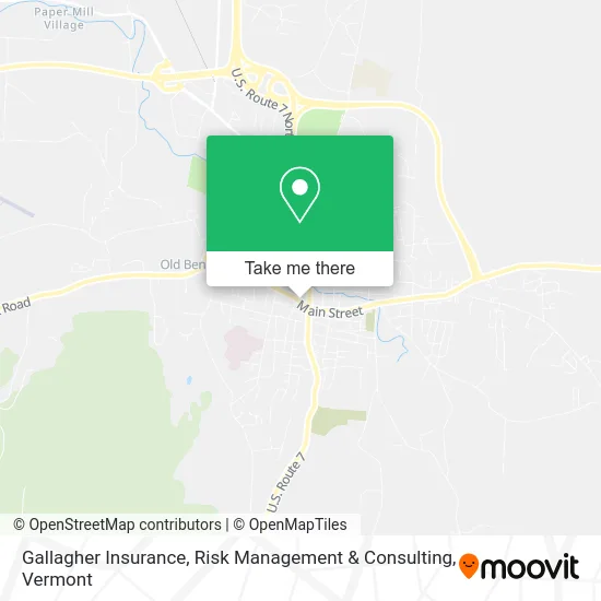 Gallagher Insurance, Risk Management & Consulting map