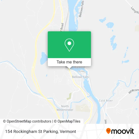 154 Rockingham St Parking map