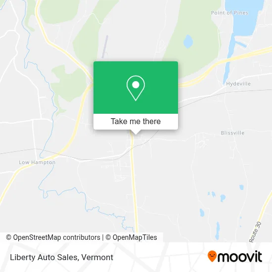 Liberty Auto Sales map