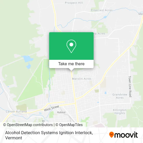 Alcohol Detection Systems Ignition Interlock map