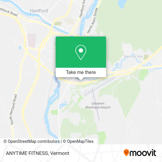 ANYTIME FITNESS map