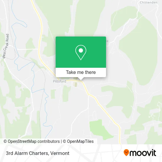 3rd Alarm Charters map