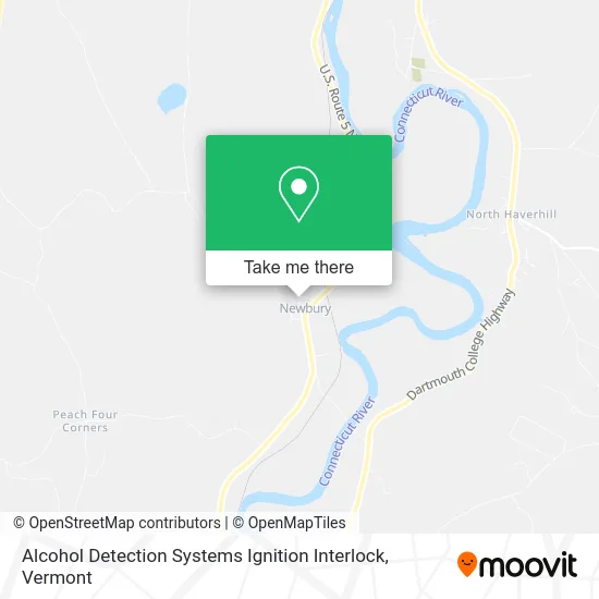 Alcohol Detection Systems Ignition Interlock map