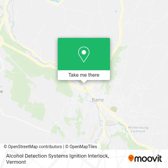 Mapa de Alcohol Detection Systems Ignition Interlock