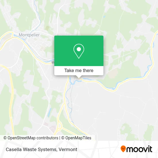 Casella Waste Systems map