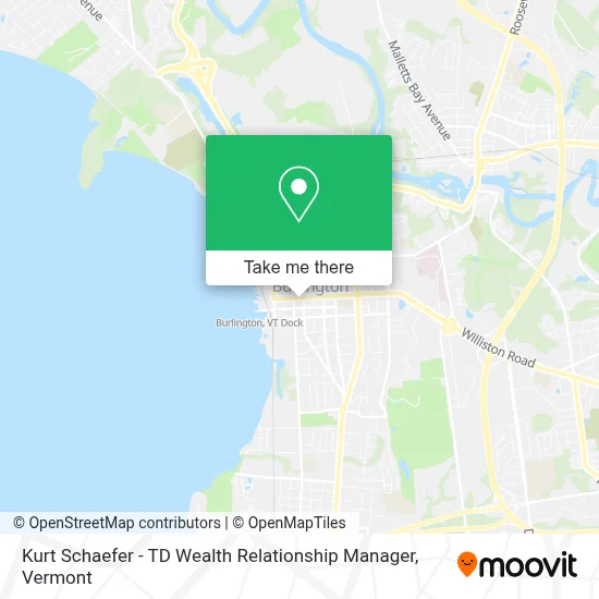 Kurt Schaefer - TD Wealth Relationship Manager map