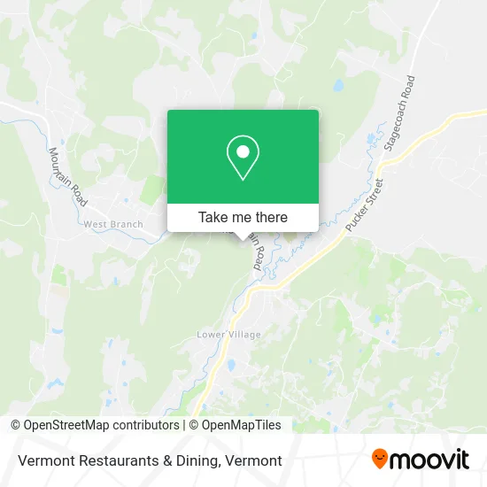 Vermont Restaurants & Dining map
