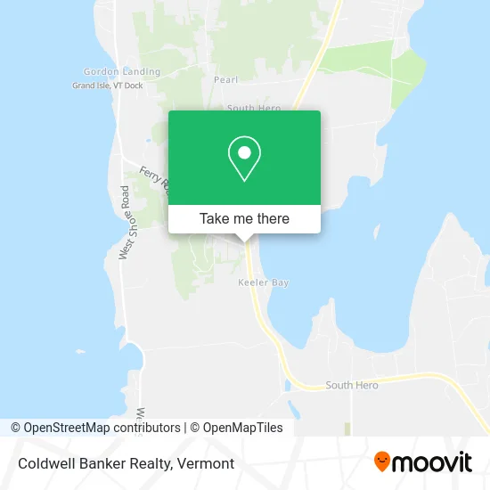 Coldwell Banker Realty map