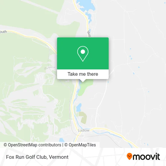 Fox Run Golf Club map