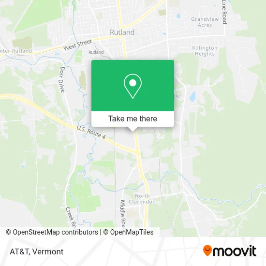 At&T map