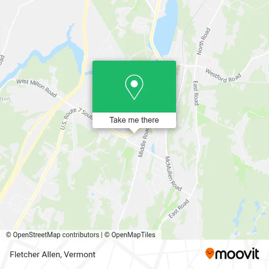 Fletcher Allen map