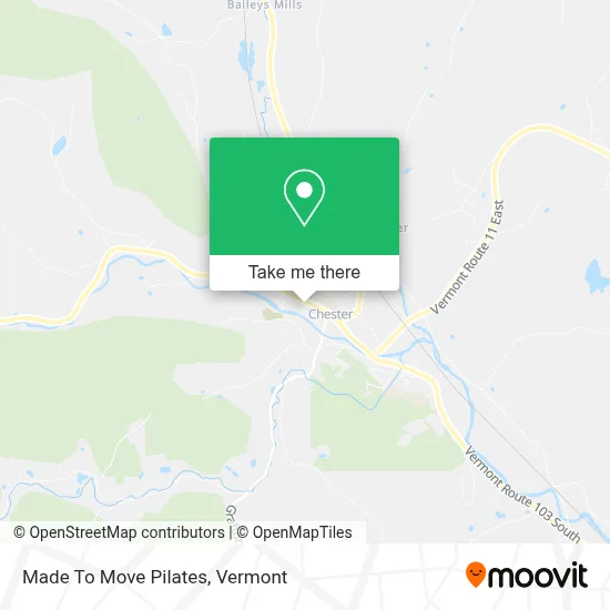 Made To Move Pilates map