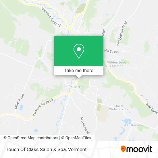 Touch Of Class Salon & Spa map