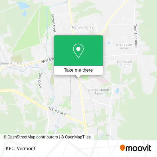 Kfc map