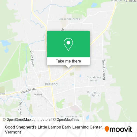 Good Shepherd's Little Lambs Early Learning Center map