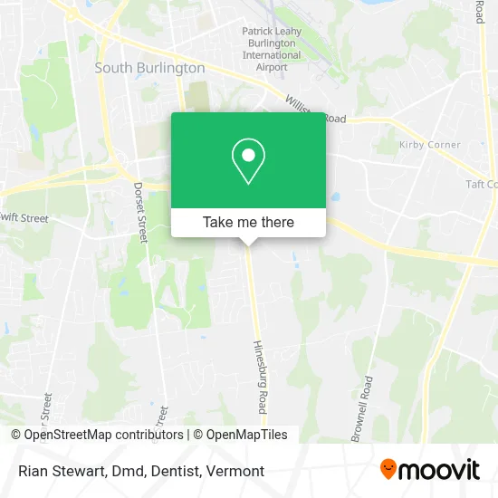 Rian Stewart, Dmd, Dentist map
