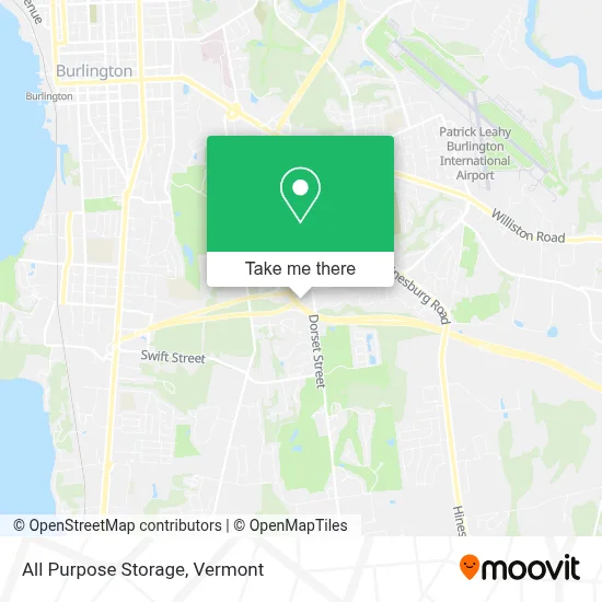 All Purpose Storage map