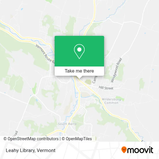 Leahy Library map
