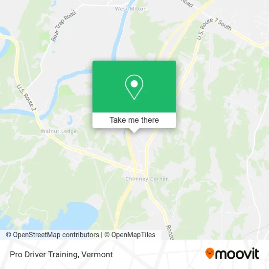 Pro Driver Training map
